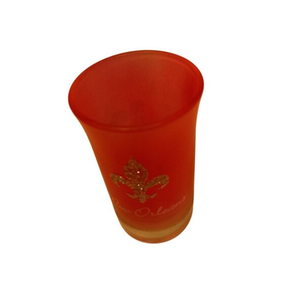 New‎ Orleans Saints Hot Pink Shot Glass Pre-owned - Picture 2 of 3